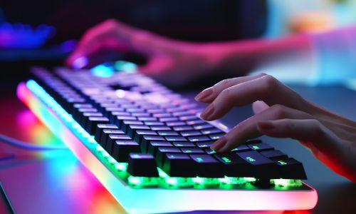 ゲーミングキーボード開発 イメージ